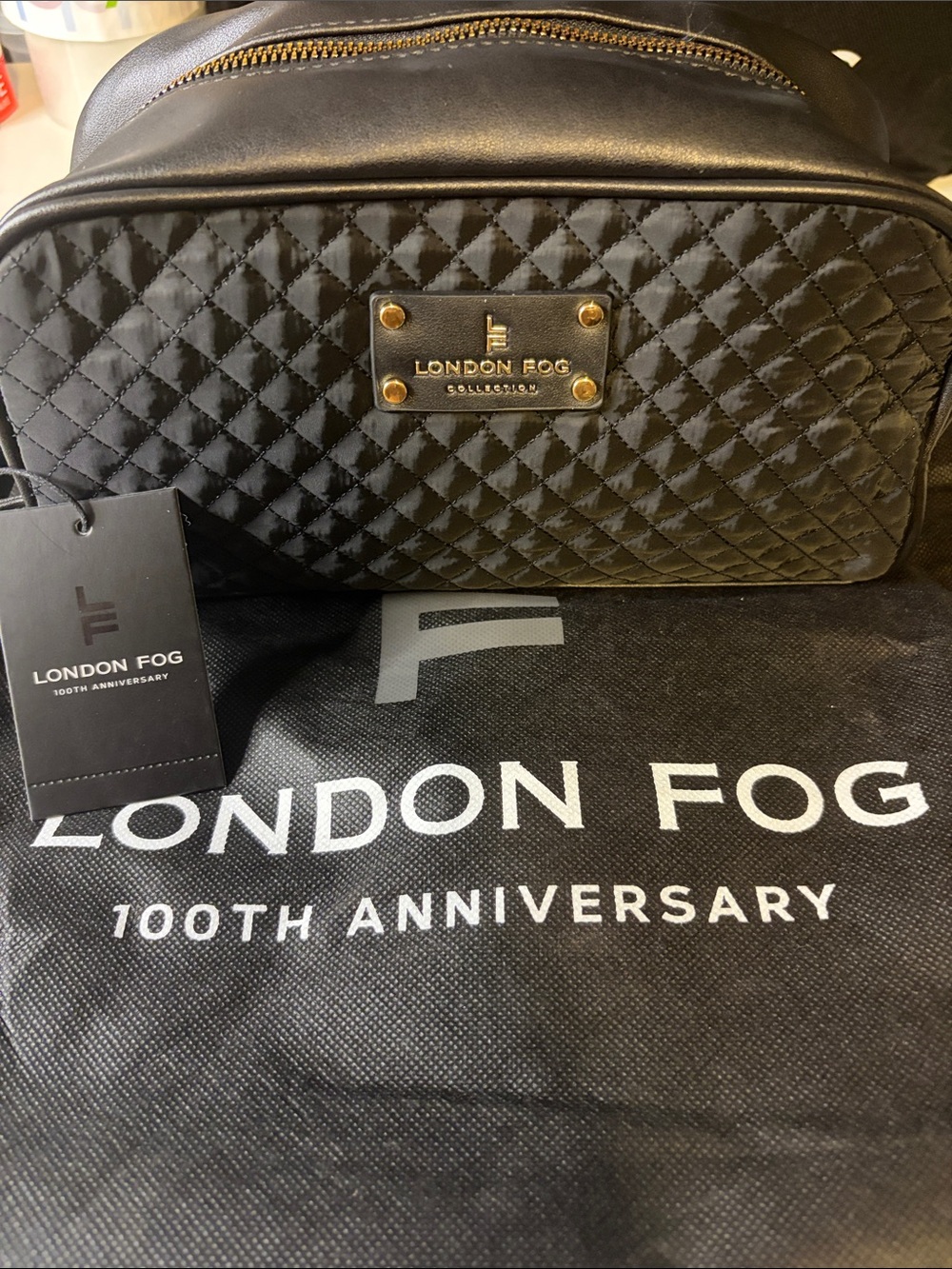 London Fog Overnight Toiletry Bag | NWT